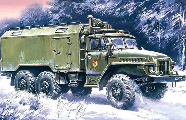 Produktbild ICM URAL-375A Kommandowagen
