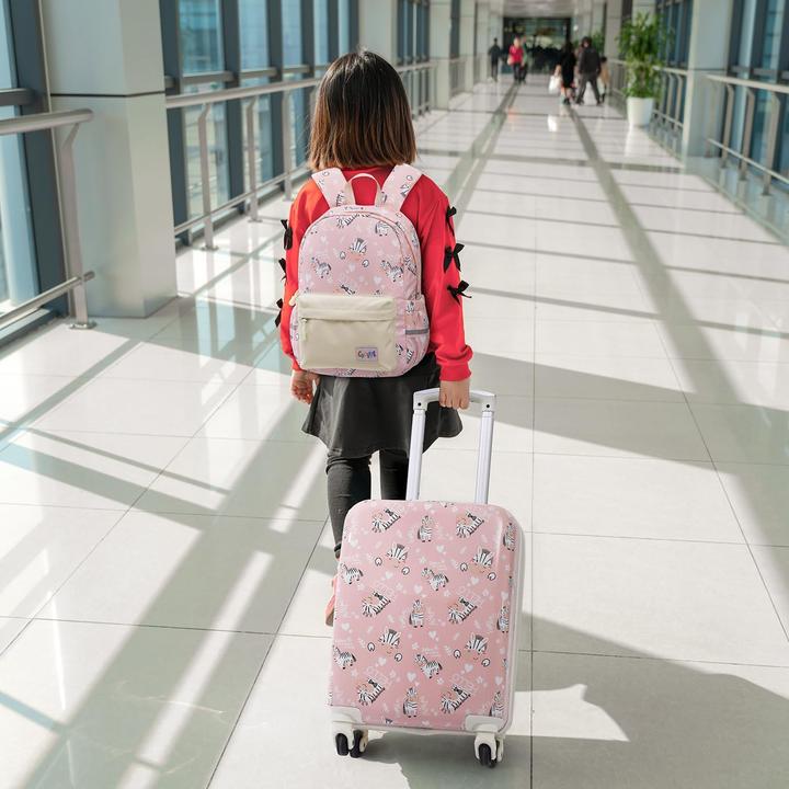 Immagine prodotto Coolife 5-teilige Kinderkofferset (23.70 l, Bagaglio a mano (fino a 50 litri))