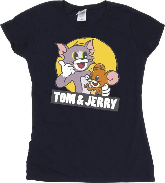 Tom & Jerry Sketch Logo TShirt (L)