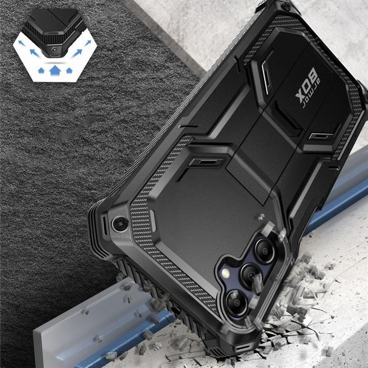 Produktbild i-Blason IBLSN ArmorBox Supcase Hülle für Samsung Galaxy A15 4G / 5G – Schwarz (Samsung Galaxy A15, Samsung Galaxy A15 5G)