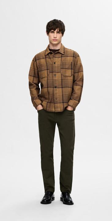 Actual product image Selected Homme Plaid overshirt (S)