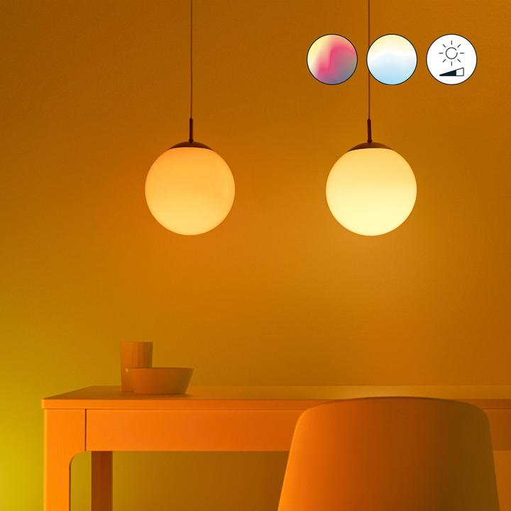 Produktbild WiZ Lampe 75W E27 Globeform (E27, 11 W, 1055 lm, 1 x, F)