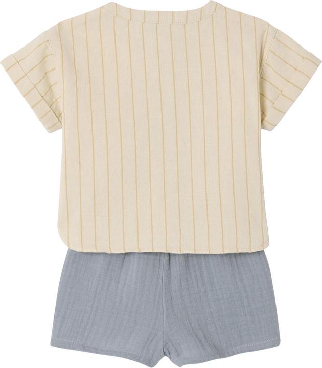 Actual product image Vertbaudet Baby-Set: Hemd in Leinenoptik & Shorts (80)