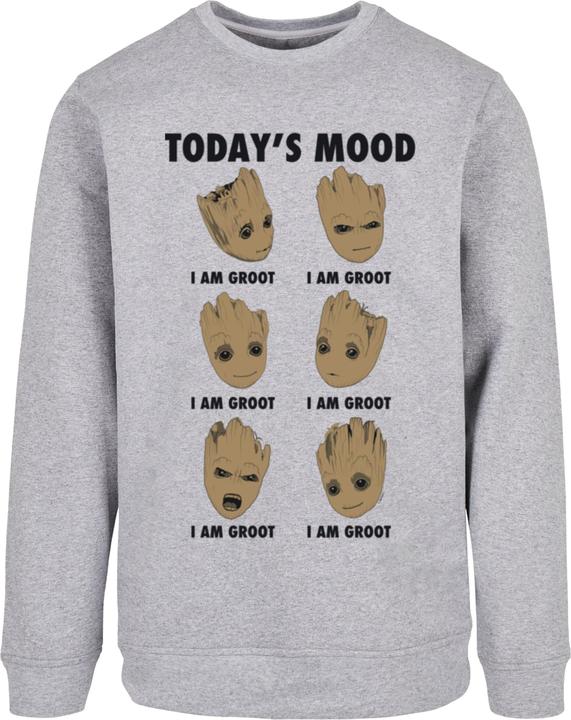 Actual product image Absolute Cult Guardians Of The Galaxy Vol 2 - Groot Todays Mood Crewneck - 114121 (L)