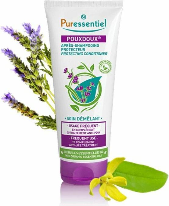 Produktbild Puressentiel Anti-Läuseschutz-Shampoo mit ätherischen Bio-Ölen 200ml (200 ml, Flüssiges Shampoo)