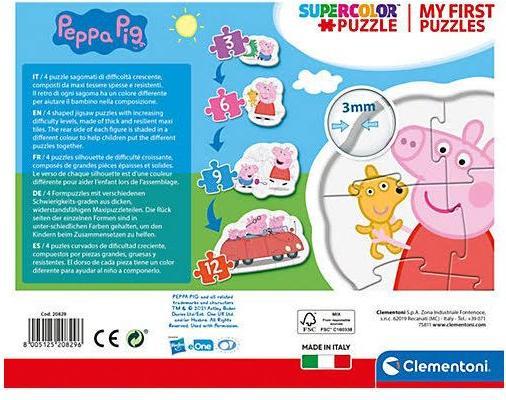 Actual product image Clementoni My first puzzle Peppa Pig (12 pieces)