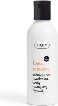 Actual product image Ziaja Vitamin Facial Tonic Any Type Of Mature Complexion 200Ml (Tonic water, 200 ml)
