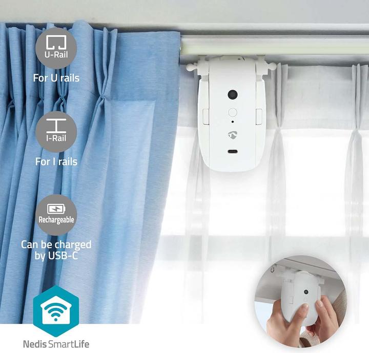 Productafbeelding Nedis SmartLife Gordijnrobot