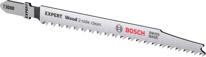 Image du produit Bosch Professional Zubehör Lame de scie sauteuse EXPERT 'Wood 2-side clean' T 308 B, 3 pièces