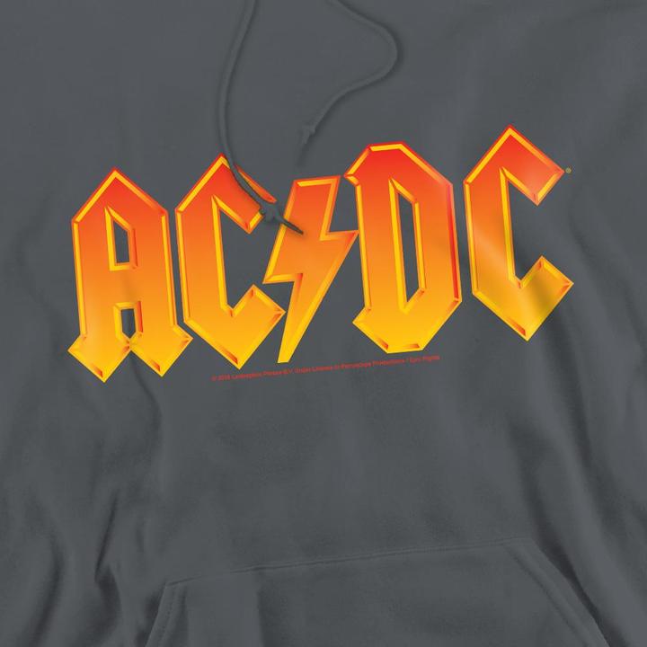 Immagine prodotto AC/DC Felpa con Cappuccio Logo Uomo (M)