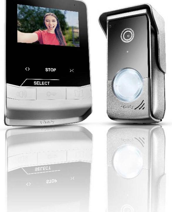 somfy 1870535 Kit complet d'interphone-portier vidéo