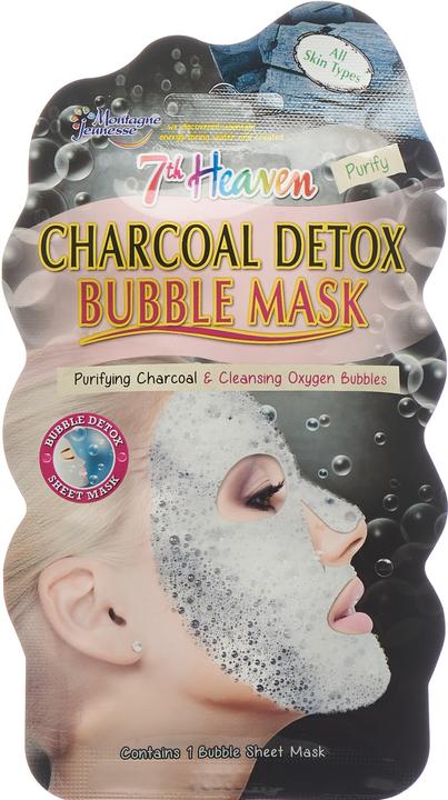 7th Heaven Women's Charcoal Bubble Mask (180 ml)