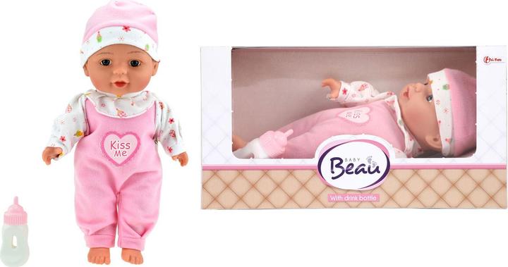 Actual product image Toi-Toys Baby Beau reclining baby doll with bottle, 30cm