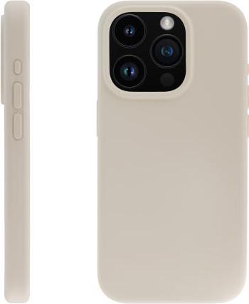 Image du produit Vivanco MAG HYPE Cover pour iPhone 15 Pro Max, beige, support MagSafe (Apple iPhone 15 Pro Max)
