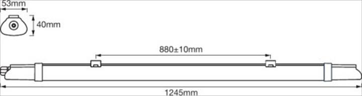 Produktbild Ledvance Submarine Integrated Slim Value (1600 lm)