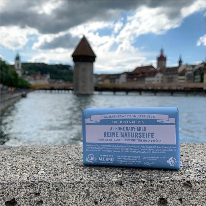 Produktbild Dr. Bronner's All-One Naturseife Baby-Mild 140g (Hartseife)