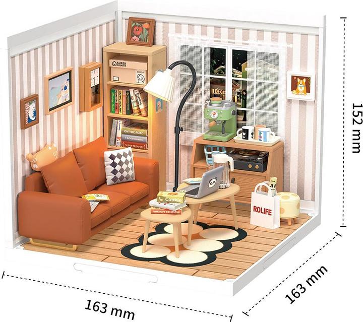 Immagine prodotto Rolife Diorama del salotto accogliente