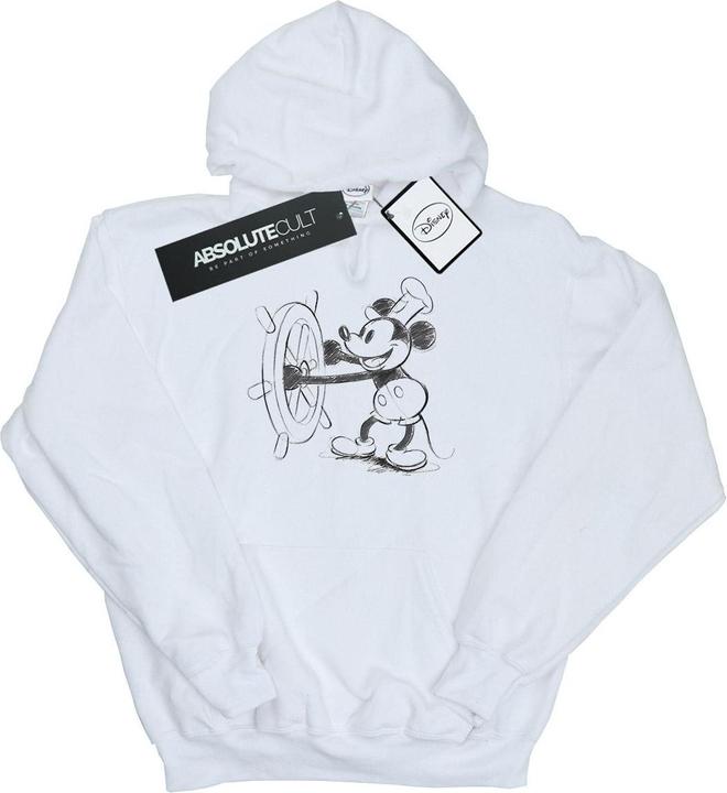 Produktbild Disney Mickey Mouse Steamboat Sketch Kapuzenpullover (4XL)