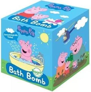 Actual product image Peppa Pig Bath Bomb Raspberry 165g (Bath truffles)