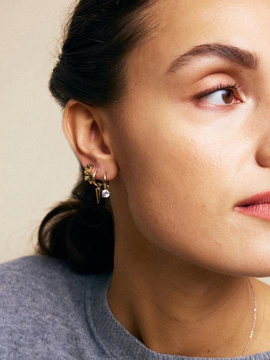 Immagine prodotto Edblad Ohrringe PEAK HOOPS ICON ONE HEART (Metallo)