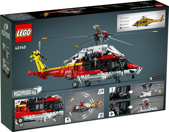 Productafbeelding LEGO Airbus H175 Reddingshelikopter (42145, LEGO Technic)