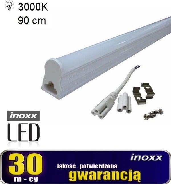 Image du produit Nvox Tube fluorescent linéaire LED T5 90 cm 14 W chaud 3000 K luminaire en saillie intégré Su-Light