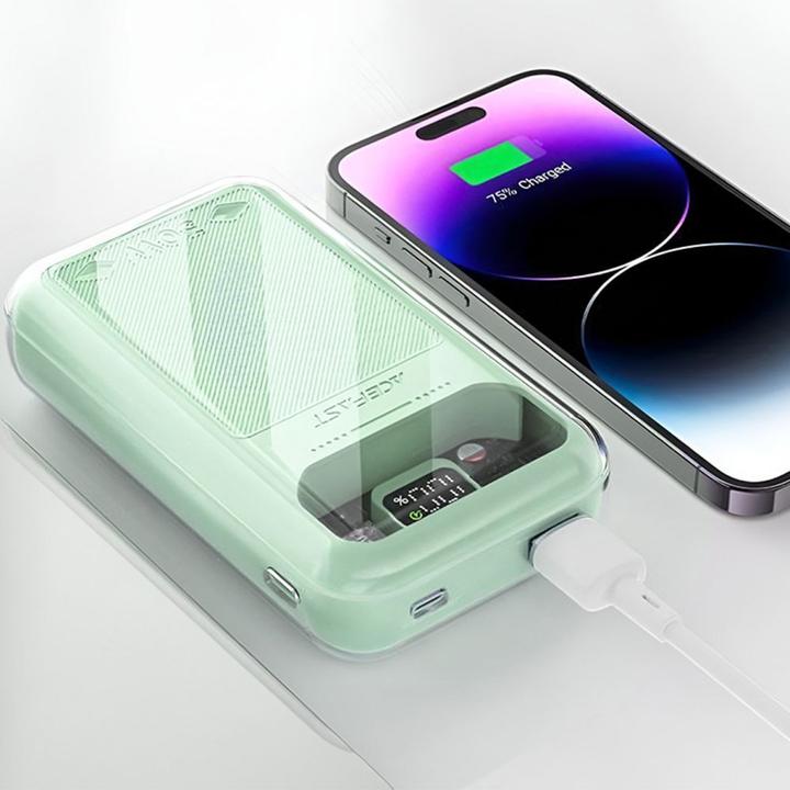 Immagine prodotto Acefast Powerbank M2 Sparkling Series, 20000mAh, 30W (grigio) (20000 mAh, 30 W, 77 Wh)
