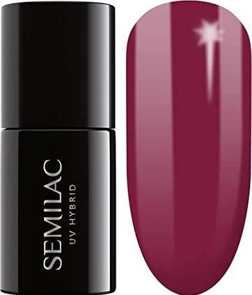 Actual product image Semilac 098 Elegant Cherry 7ml (098 Elegant Cherry, UV gel varnish)