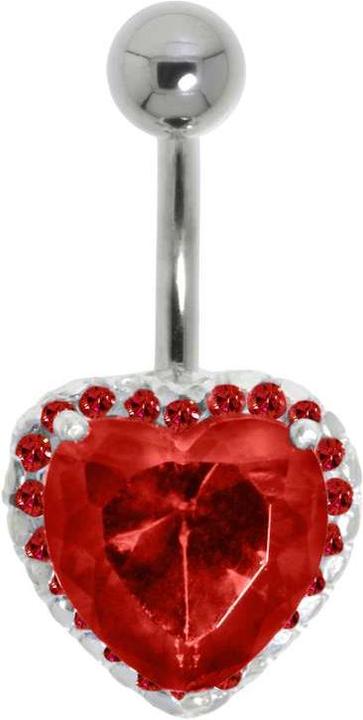 Bijouteria Bauchpiercing (Edelstahl, Silber 925, Kristall)