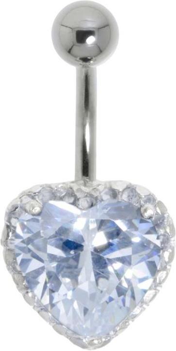 Bijouteria Bauchpiercing (Edelstahl, Silber 925, Kristall)