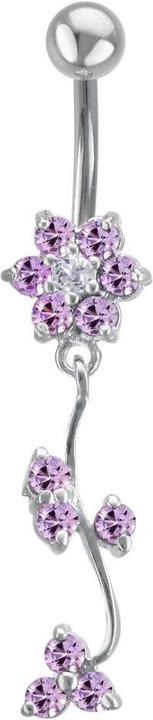 Immagine prodotto Bijouteria Piercing ventre (Acciaio inossidabile, Argento 925, Zirconia)