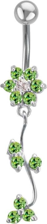 Immagine prodotto Bijouteria Piercing ventre (Acciaio inossidabile, Argento 925, Zirconia)