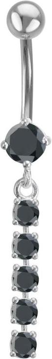 Immagine prodotto Bijouteria Piercing ventre (Acciaio inossidabile, Argento 925, Zirconia)