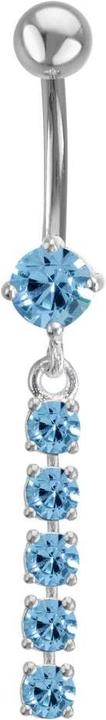 Immagine prodotto Bijouteria Piercing ventre (Acciaio inossidabile, Argento 925, Zirconia)