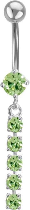 Immagine prodotto Bijouteria Piercing ventre (Acciaio inossidabile, Argento 925, Zirconia)