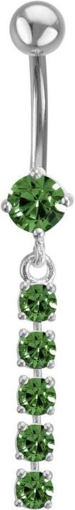 Immagine prodotto Bijouteria Piercing ventre (Acciaio inossidabile, Argento 925, Zirconia)