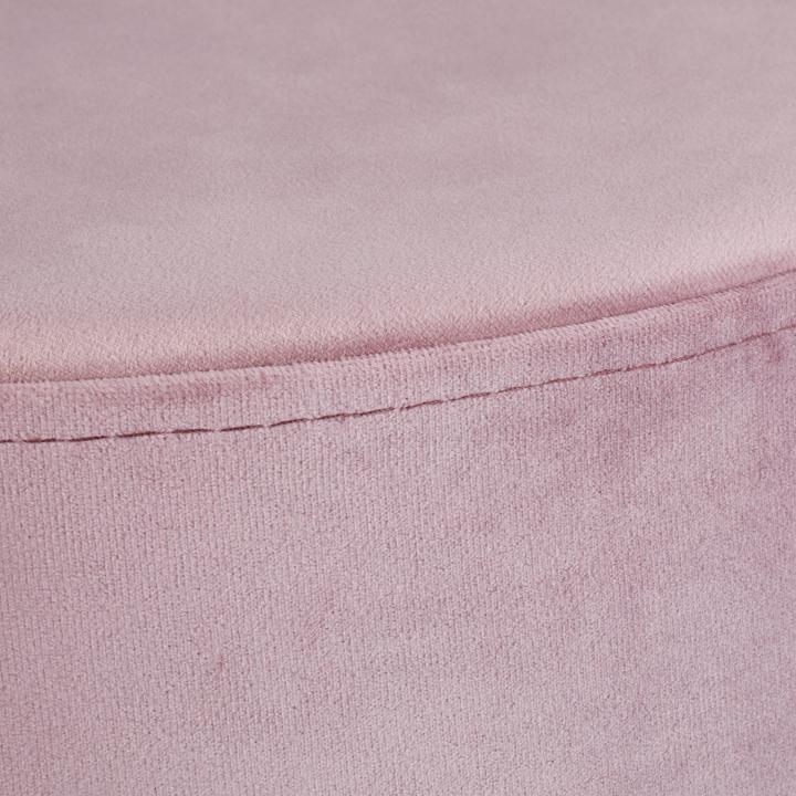Actual product image Relaxdays velvet pouf