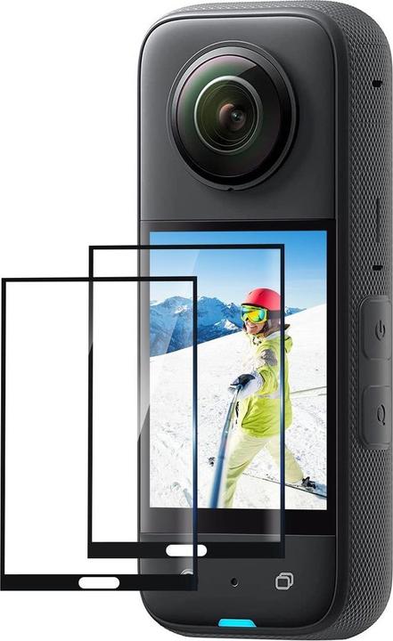 Produktbild König Design Kamera Schutz Hülle Set für Insta360 X3 Linse Case Cover Silikon Tasche Folie (One X2, Insta360 X3)