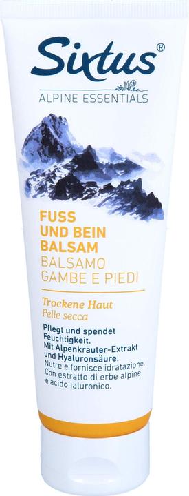 Sixtus Fuss & Bein Balsam (Fusscrème & Fussgel, 125 ml)