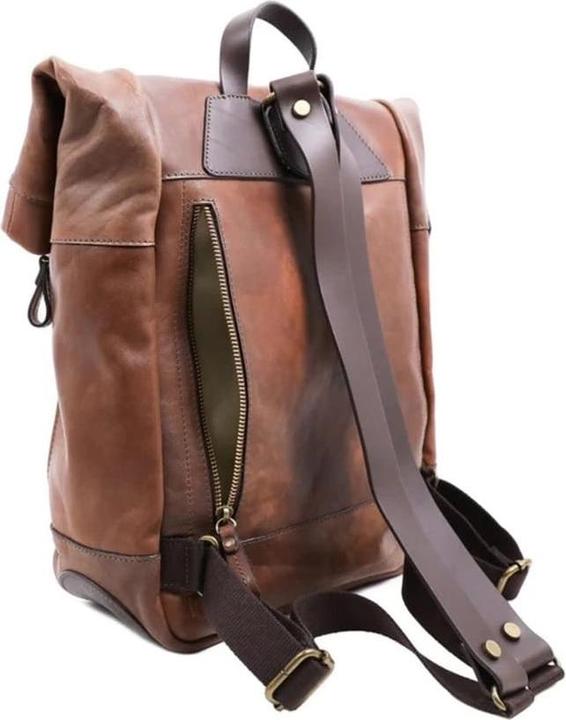 Image du produit Only-Bags.Store Sac à dos Roll-Top en cuir