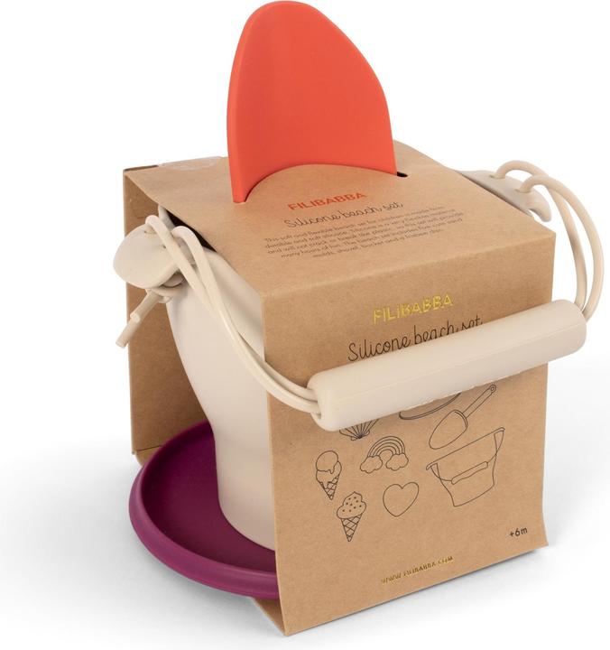 Actual product image Filibabba Silicone beach set - Beach Fun