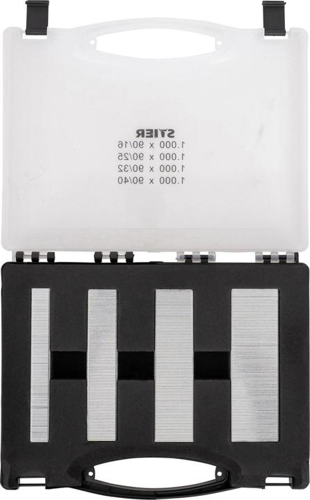 Image du produit Stier Agrafes type 90 en coffret, 16 - 40 mm (1 x)