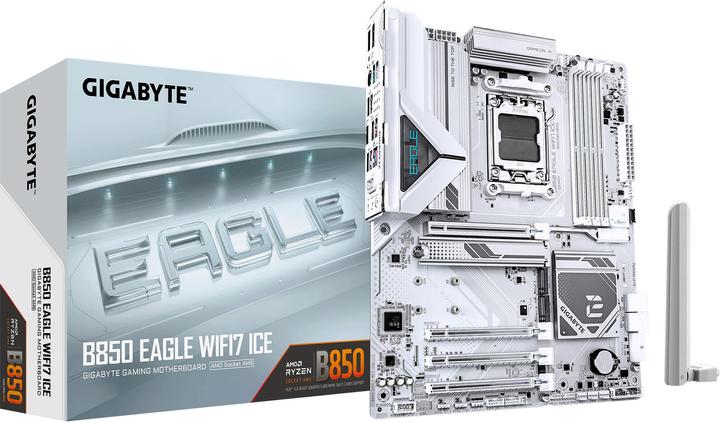 Immagine prodotto Gigabyte B850 EAGLE WIFI7 ICE (AM5, AMD B850, ATX)