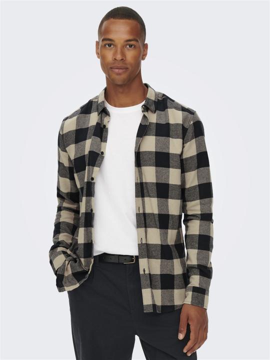Immagine prodotto Only & Sons Kariertes Langarmhemd (L)