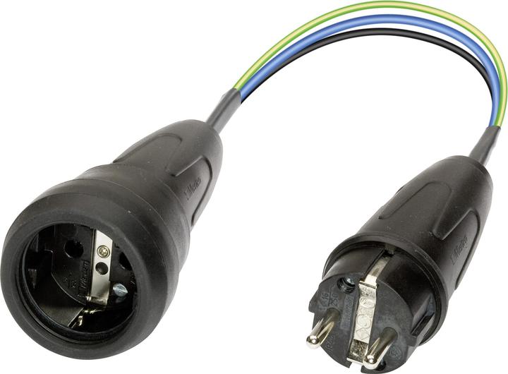 Produktbild Benning BENN 044131 Messadapter 16 A Schuko-Schuko (Messgerätkoffer)