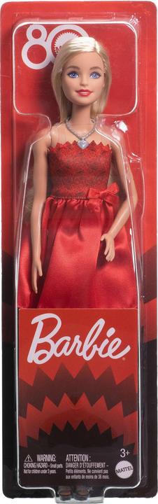 Immagine prodotto Barbie Mattel 80th Anniversary Ruby Red Doll