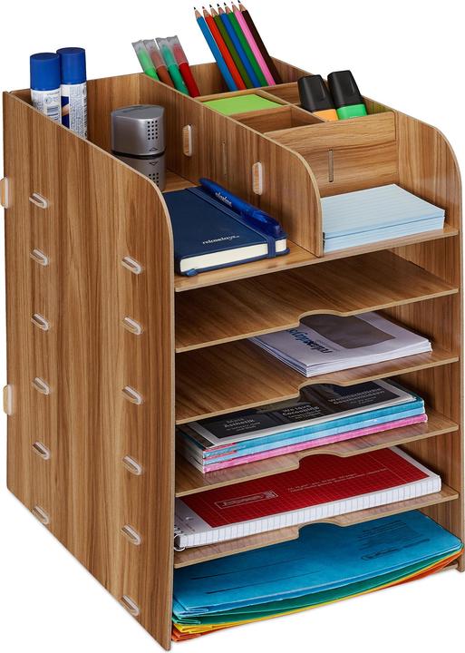 Relaxdays Schreibtisch Organizer