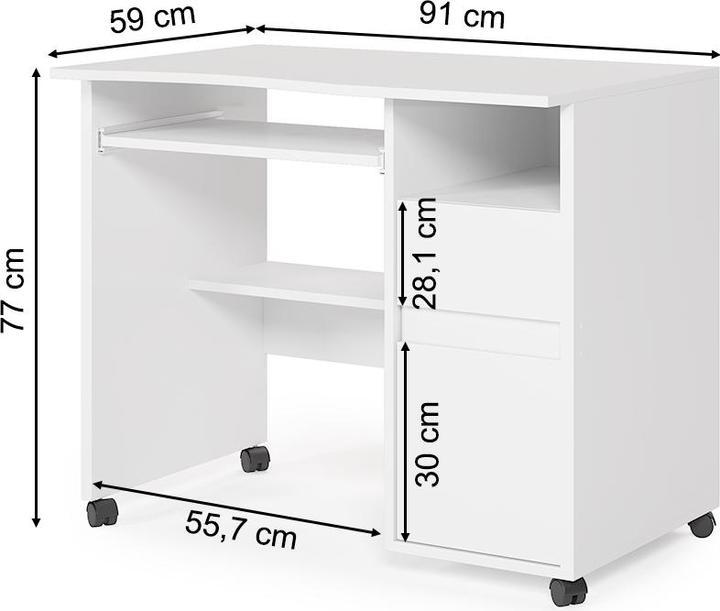 Actual product image Vicco Polo (97 x 59 x 77 cm)