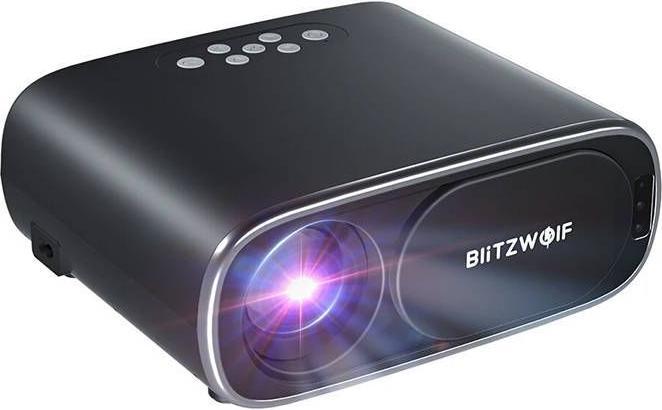 Image du produit BlitzWolf BW-V4 1080p LED beamer / projector, Wi-Fi + Bluetooth (black)
