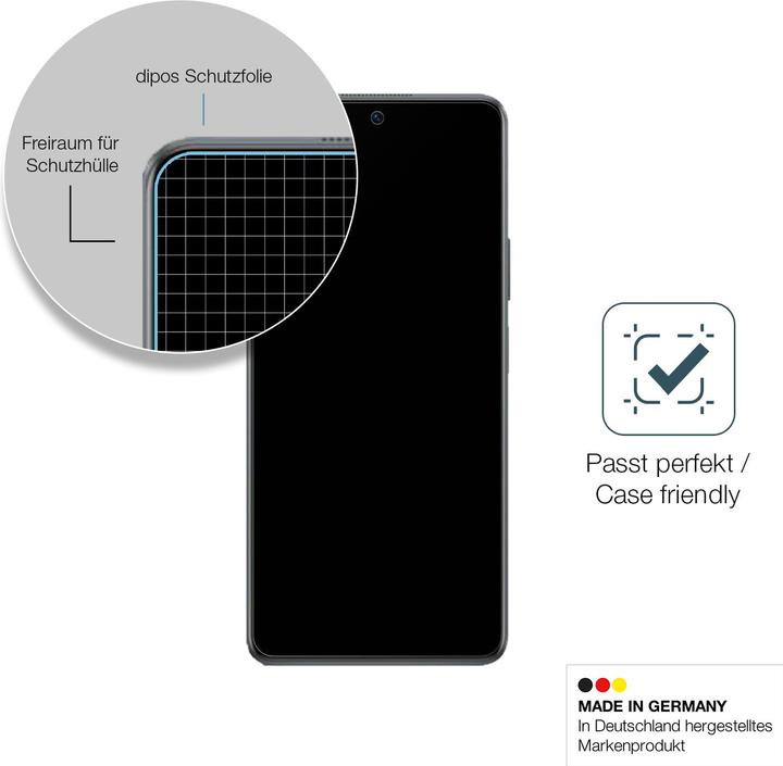 Produktbild Dipos Displayschutz Anti-Shock (2 Stück, Huawei Nova 11i)